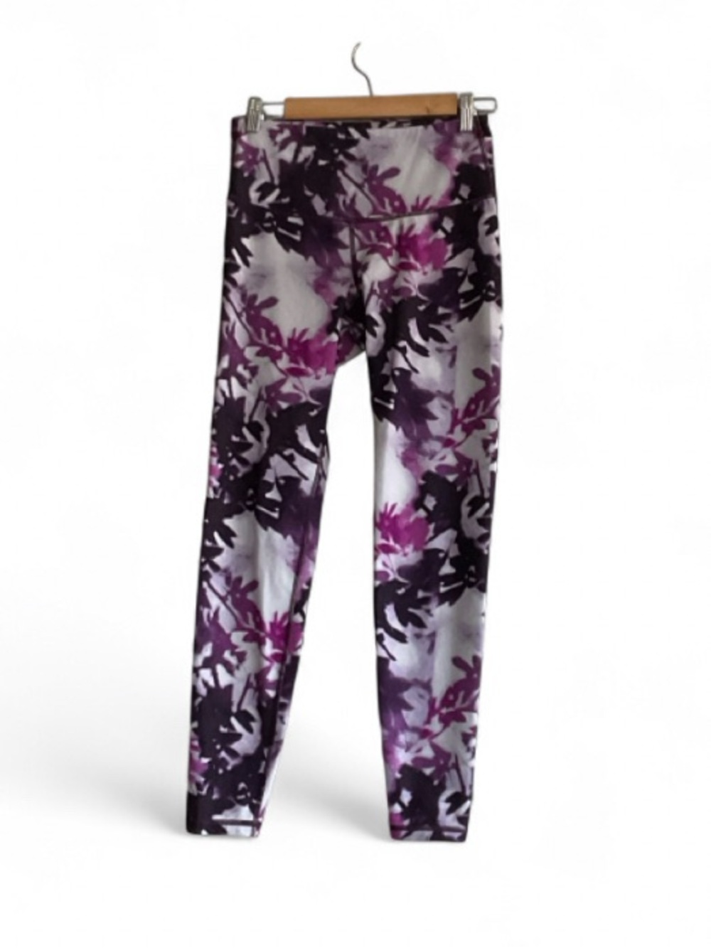 Old Navy Purple Floral Print  Activ Leggings
